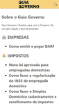 Mobile Screenshot of guiagoverno.com